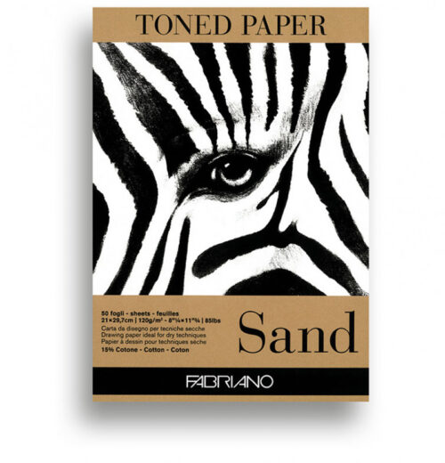 Blocco toned paper sand fabriano