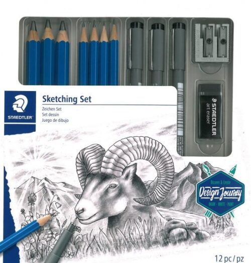 SKETCHING SET STAEDTLER 12 PZ